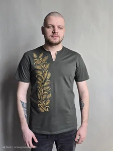 Футболка с вышивкой